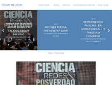 Tablet Screenshot of deannelson.net
